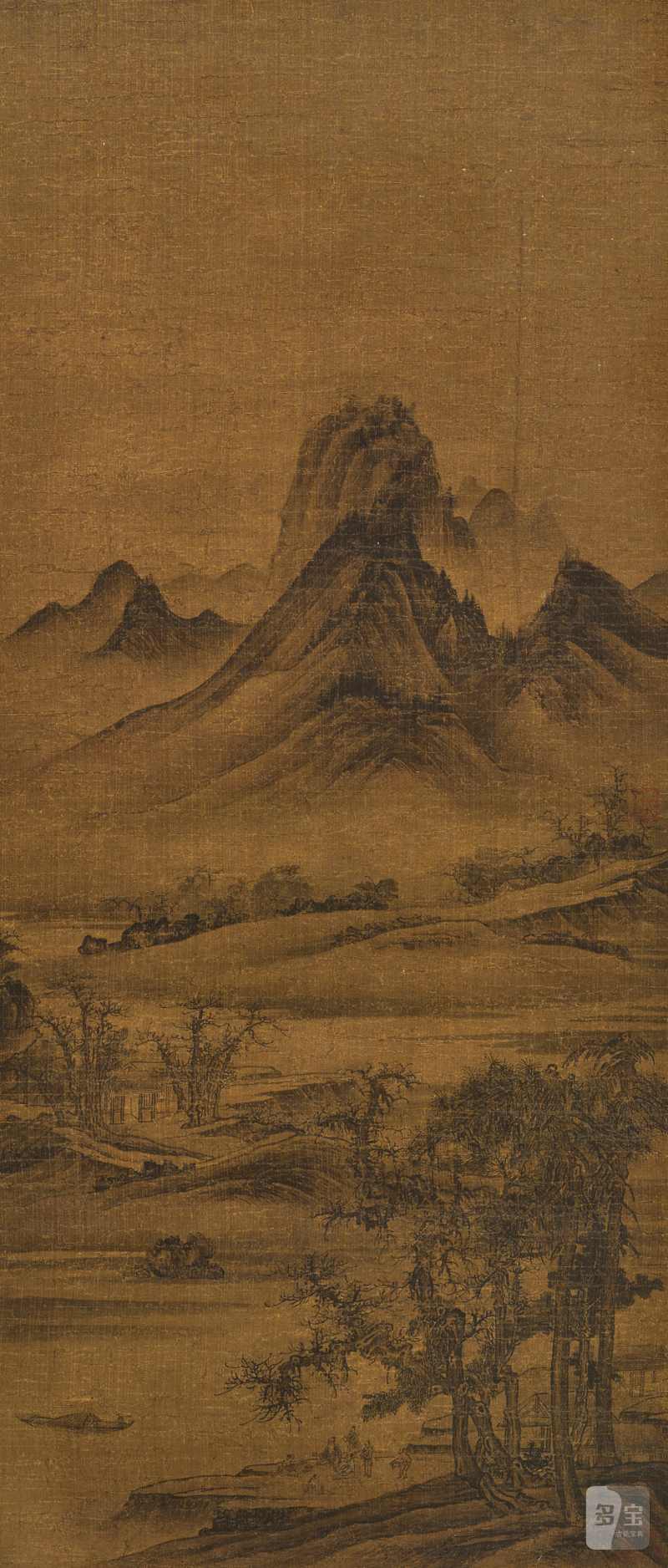 佚名 山水